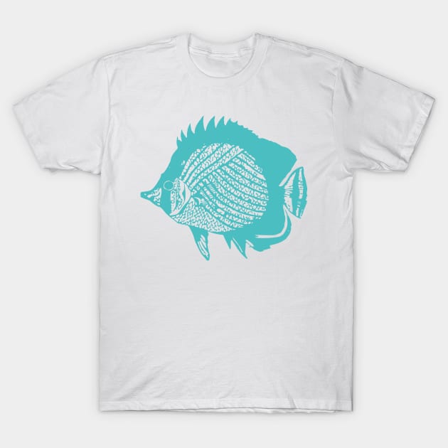 Swim Little Fishy T-Shirt by DenAlex